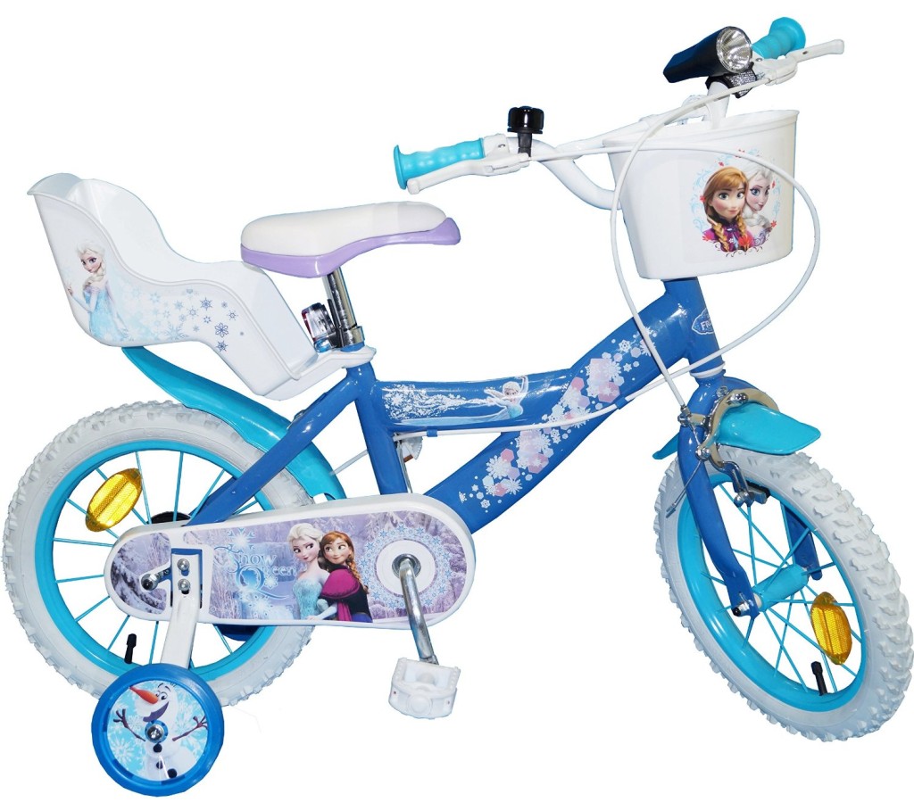 Notre test du velo Reine des Neiges Frozen de Disney 16 - Vélo Enfant