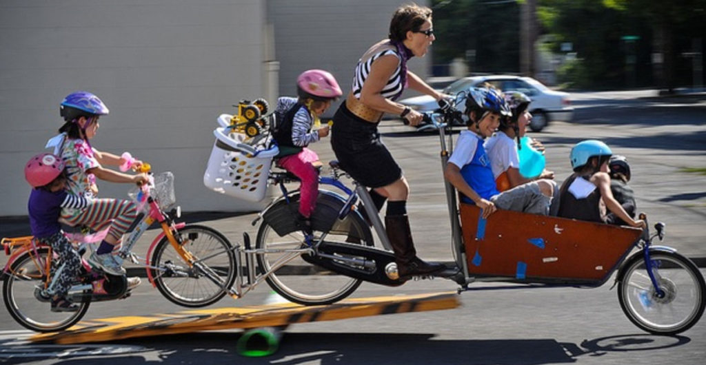 famille velo