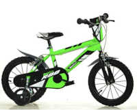 V/élo enfants 16 pouces roues de stabilisation vert /âge 4 5 6